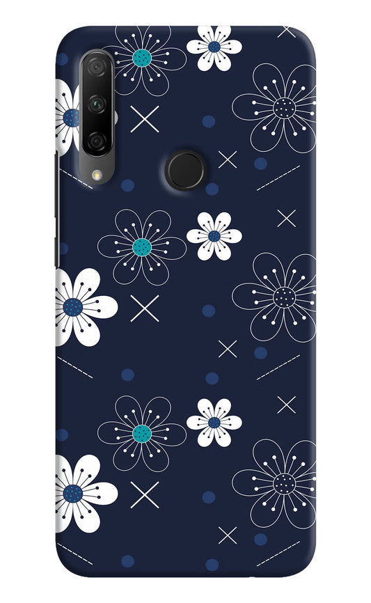 Flowers Honor 9X Hard Case Back Cover by Casekaro
