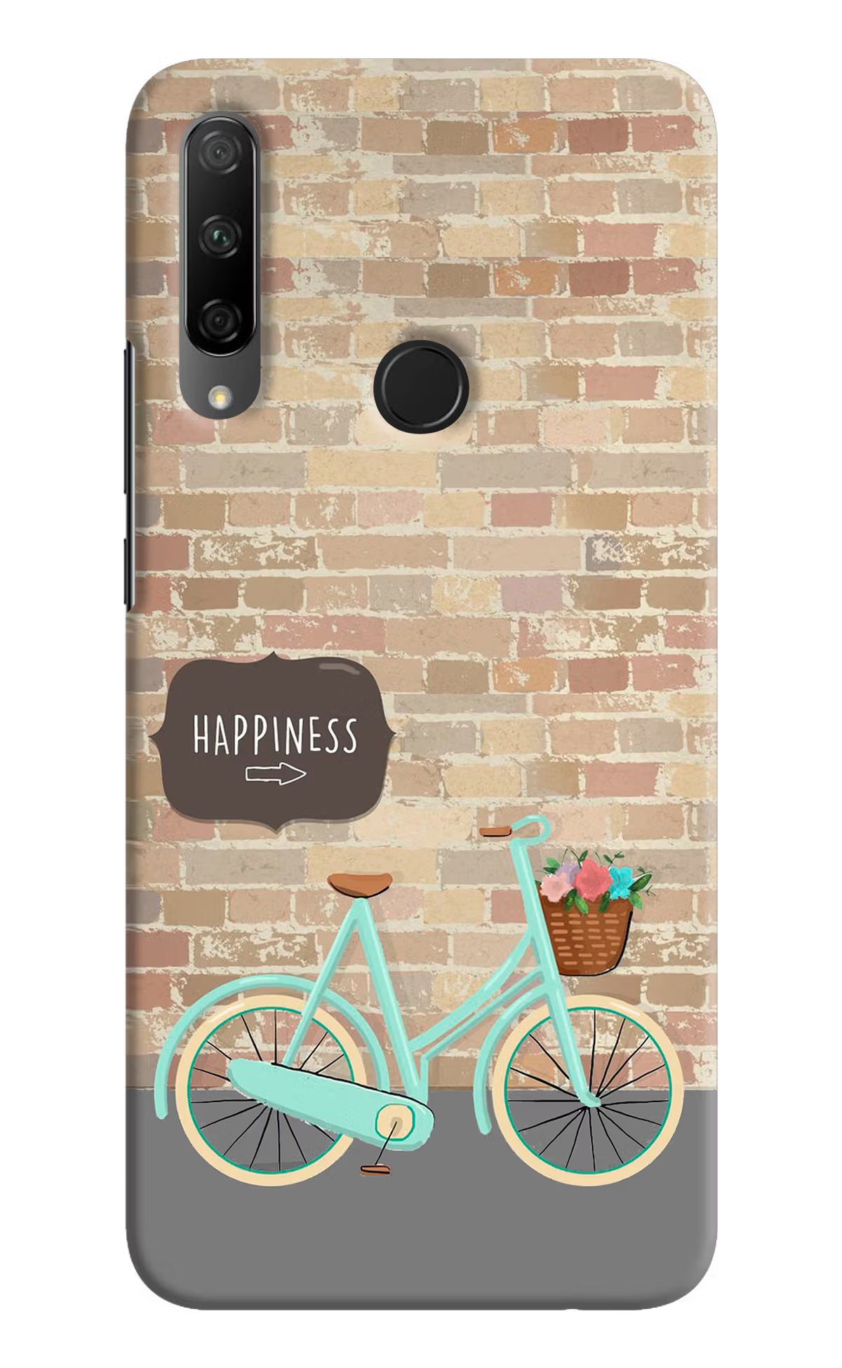 Happiness Artwork Honor 9X Hard Case Back Cover by Casekaro