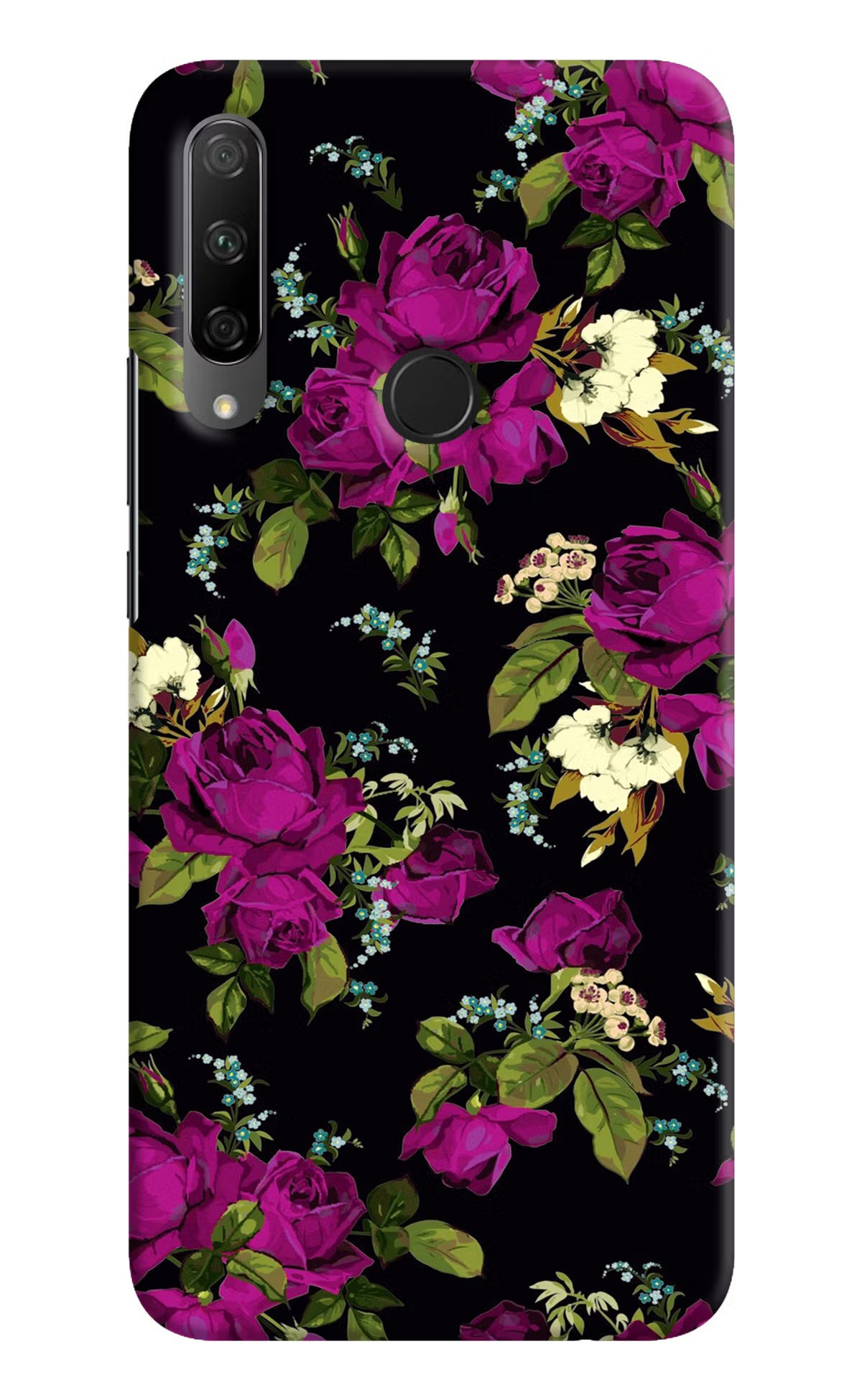 Flowers Honor 9X Hard Case Back Cover by Casekaro