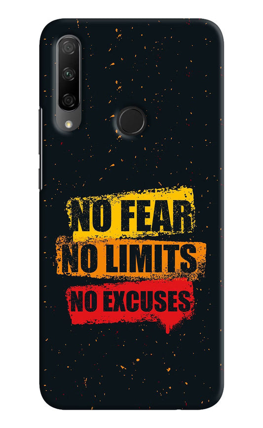 No Fear No Limits No Excuse Honor 9X Hard Case Back Cover by Casekaro