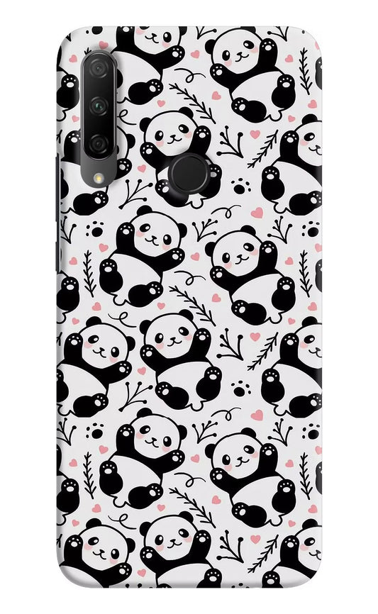 Cute Panda Honor 9X Hard Case Back Cover by Casekaro