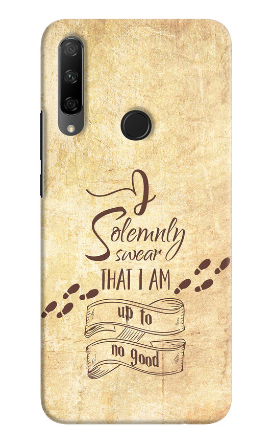I Solemnly swear that i up to no good Honor 9X Hard Case Back Cover by Casekaro