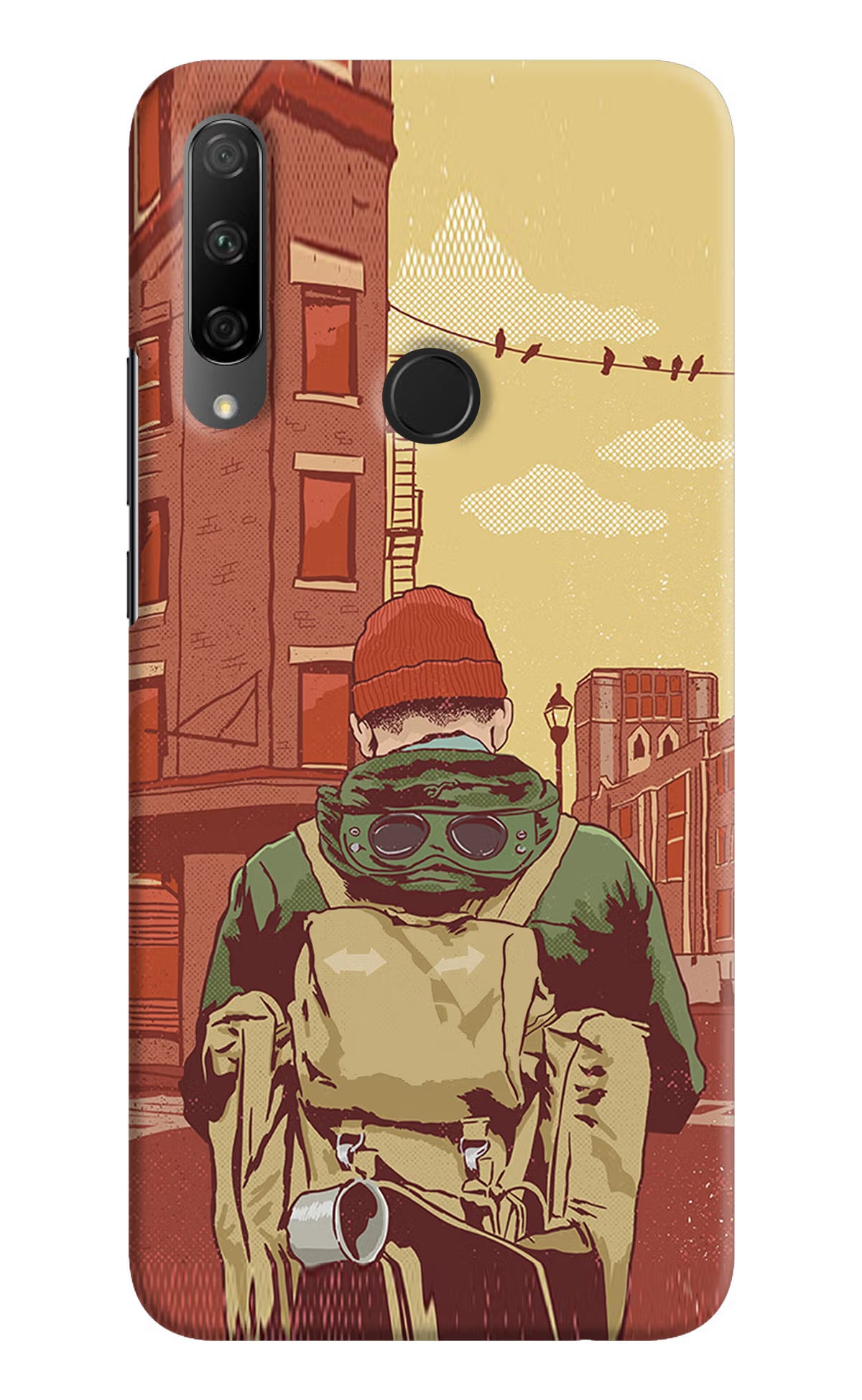 Adventurous Honor 9X Hard Case Back Cover by Casekaro