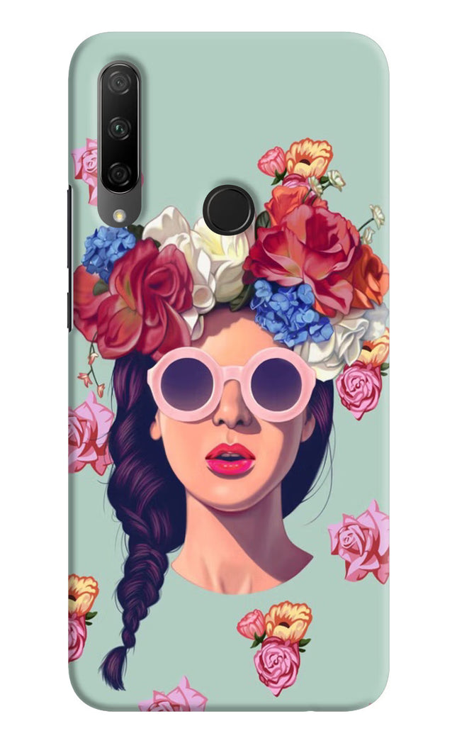 Pretty Girl Honor 9X Hard Case Back Cover by Casekaro