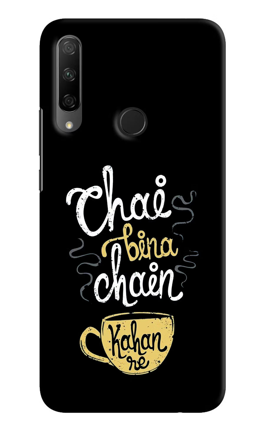 Chai Bina Chain Kaha Re Honor 9X Back Cover, Hard case