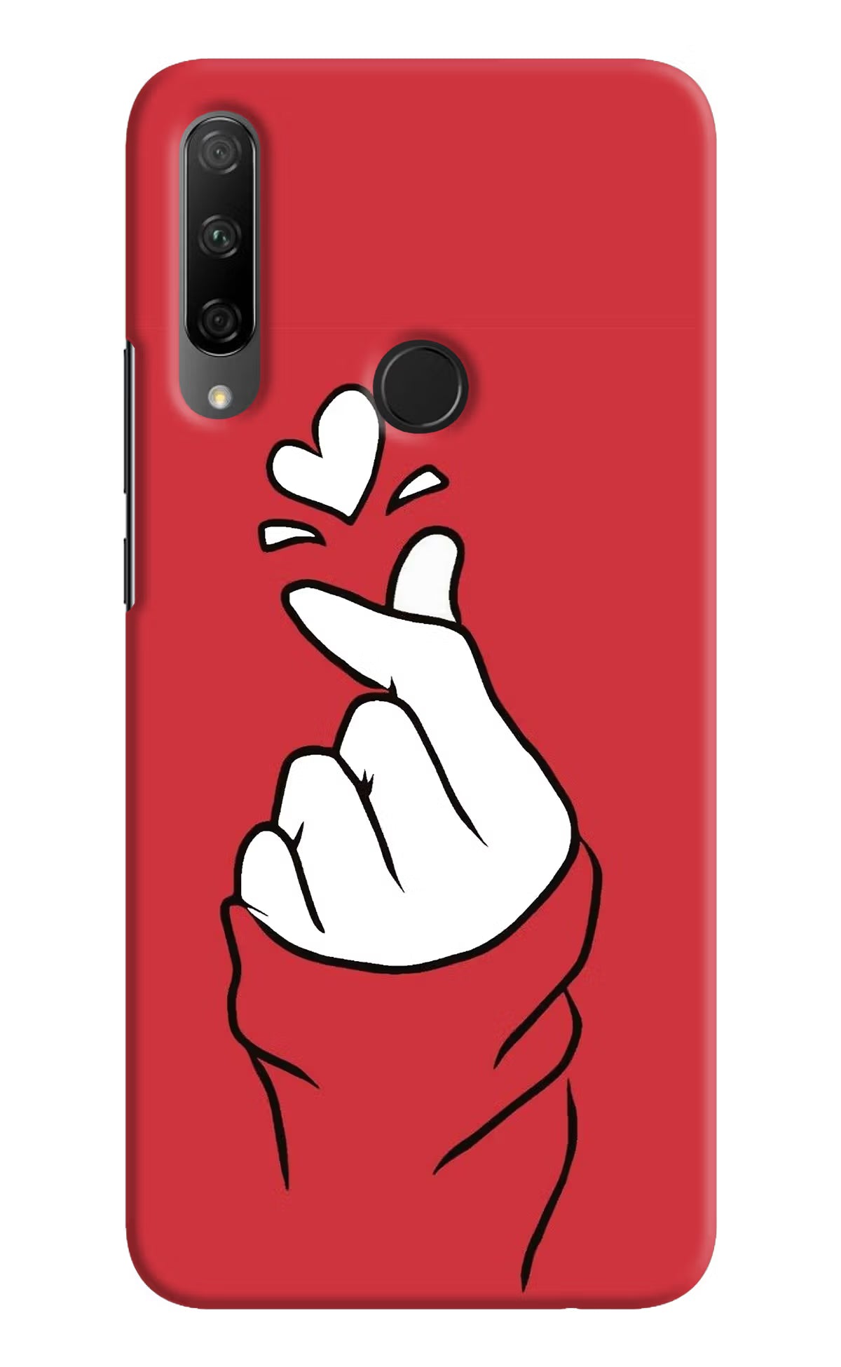Korean Love Sign Honor 9X Hard Case Back Cover by Casekaro