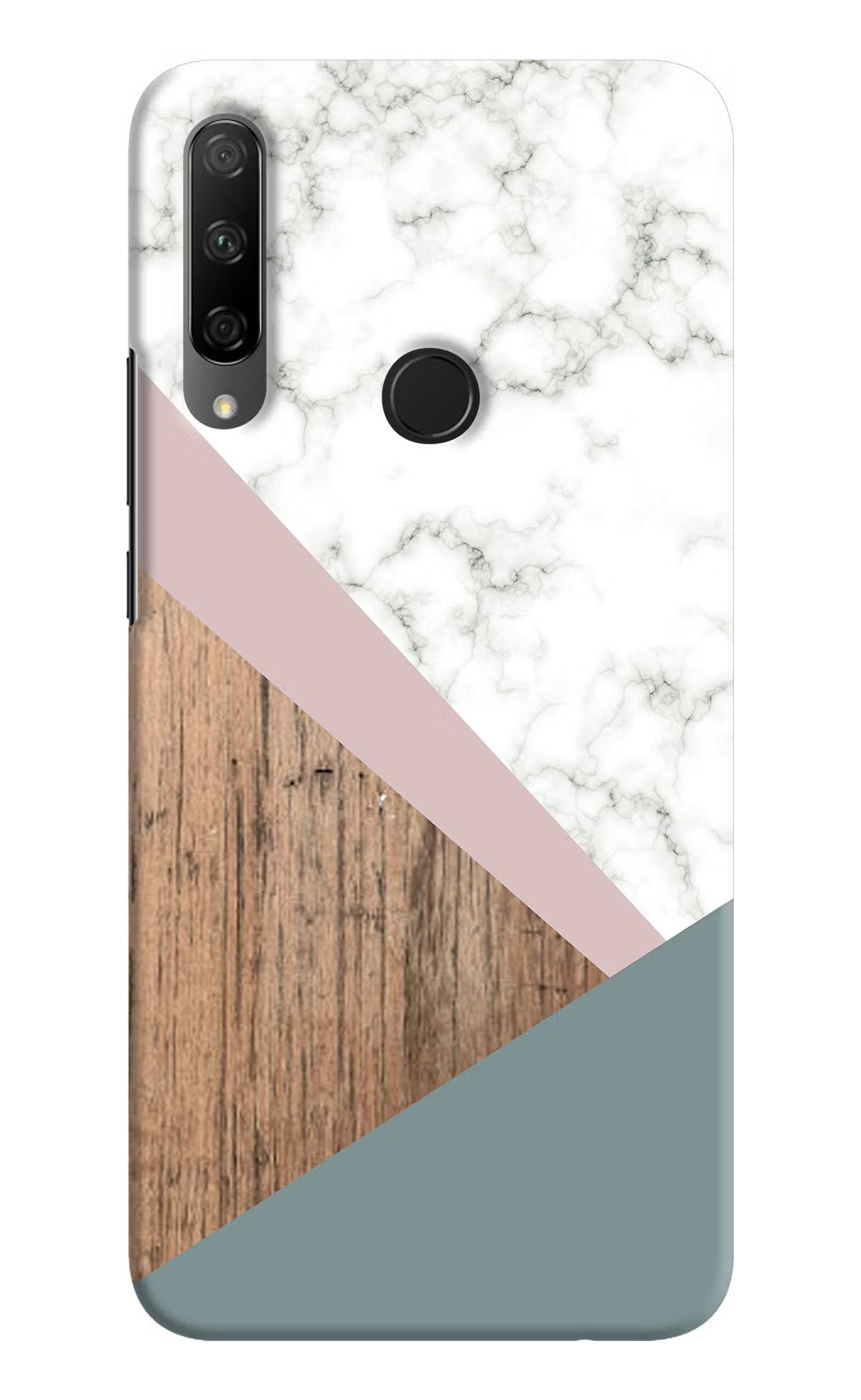 Marble wood Abstract Honor 9X Hard Case Back Cover by Casekaro
