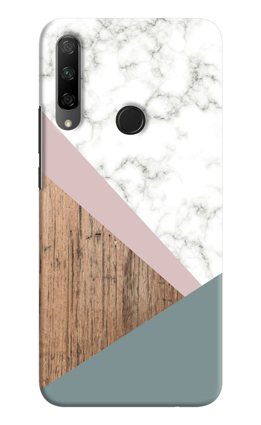Marble wood Abstract Honor 9X Hard Case Back Cover by Casekaro