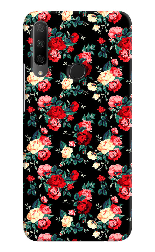 Rose Pattern Honor 9X Hard Case Back Cover by Casekaro