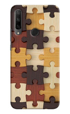 Wooden Puzzle Honor 9X Hard Case Back Cover by Casekaro