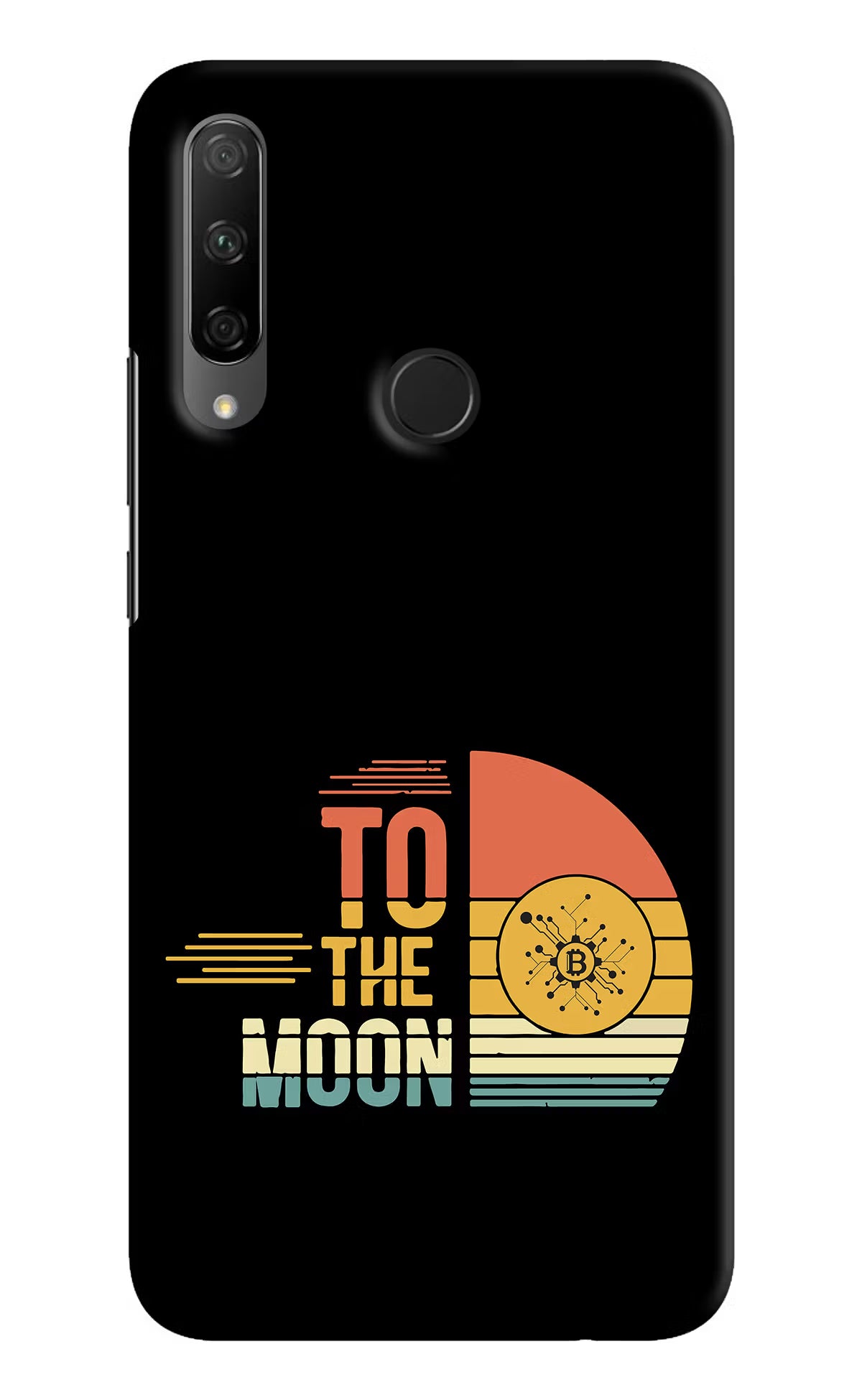 To the Moon Honor 9X Hard Case Back Cover by Casekaro