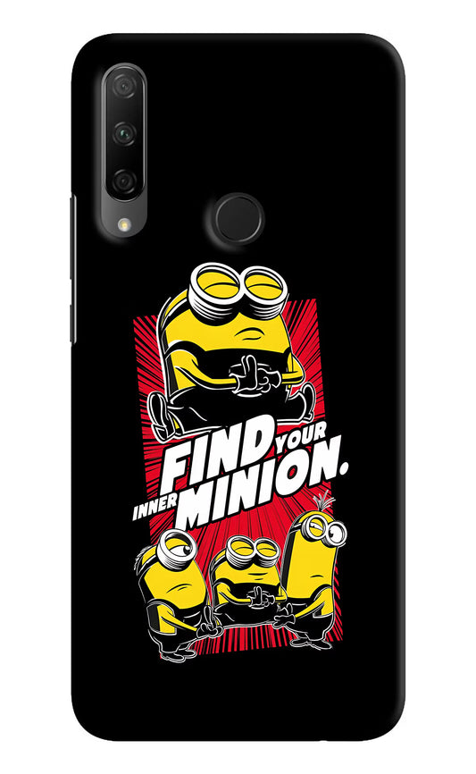 Find your inner Minion Honor 9X Hard Case Back Cover by Casekaro