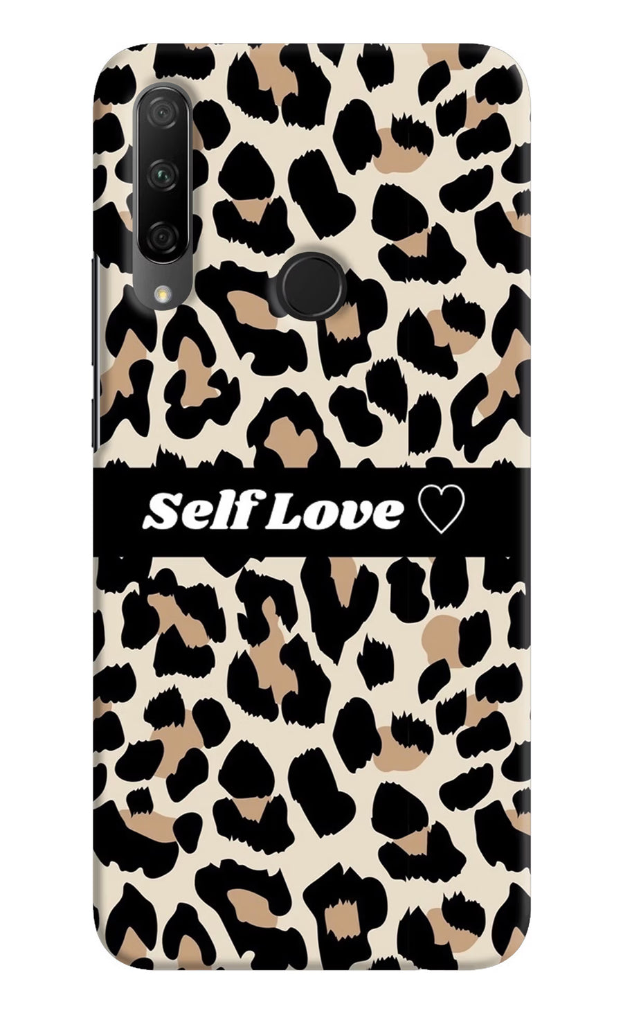 Leopard Print Self Love Honor 9X Back Cover, Hard case