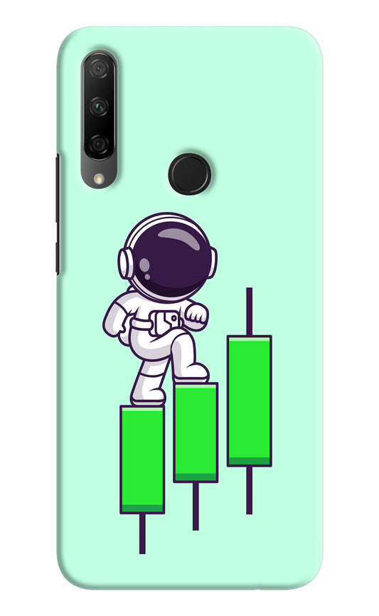 Astronaut Trader Honor 9X Hard Case Back Cover by Casekaro
