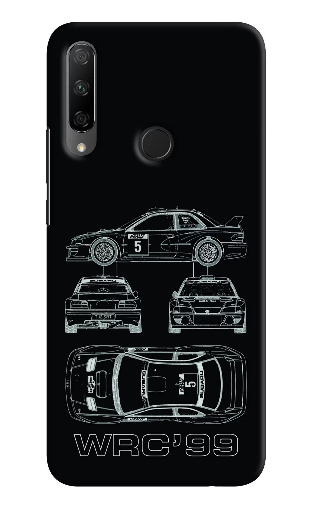 WRC'99 Honor 9X Hard Case Back Cover by Casekaro