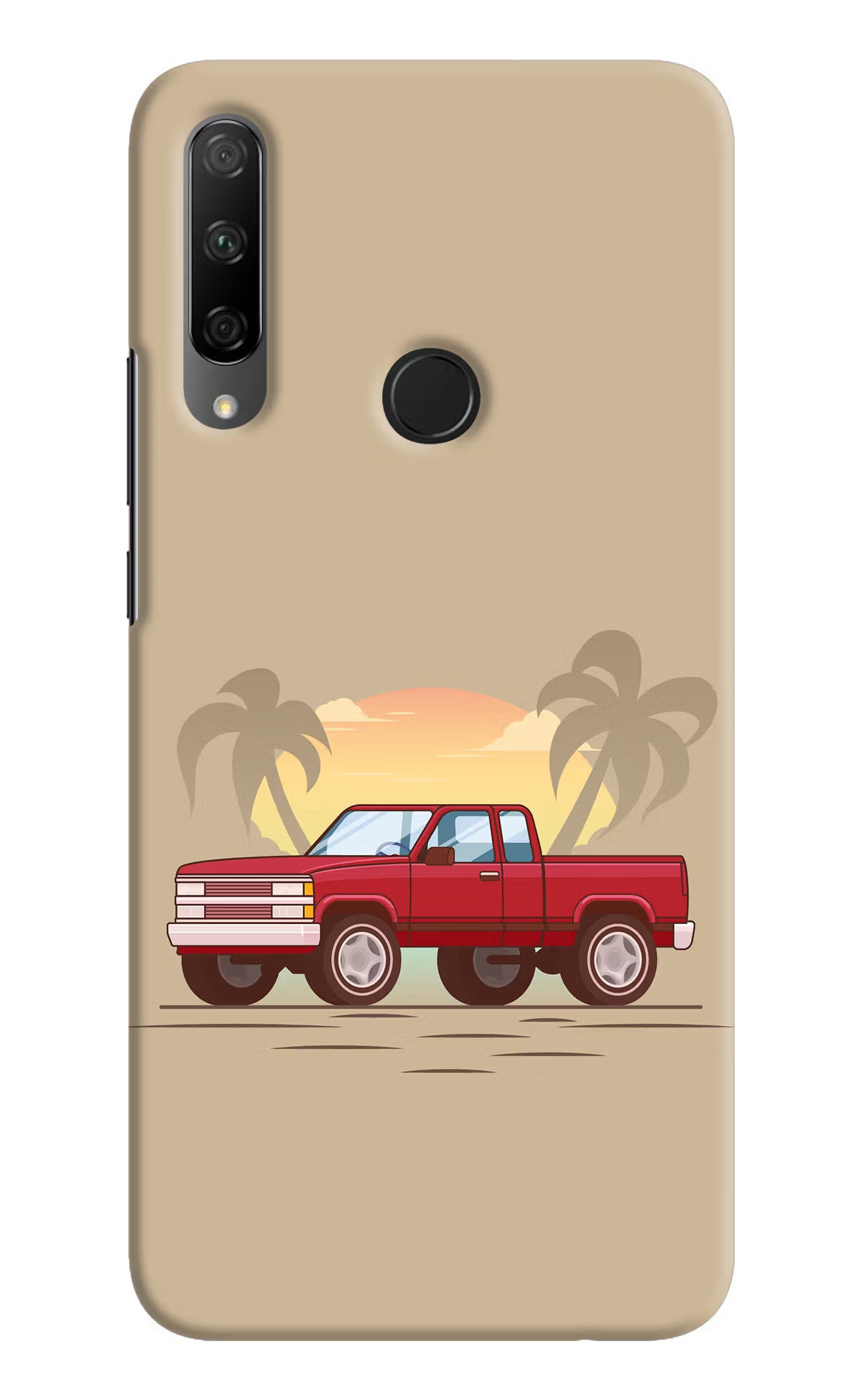 Desert Classic Drive Honor 9X Hard Case Back Cover by Casekaro