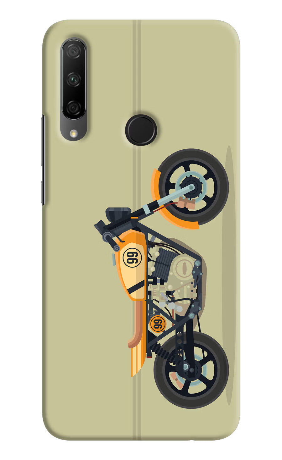 Vertical Speedster Honor 9X Back Cover, Hard case