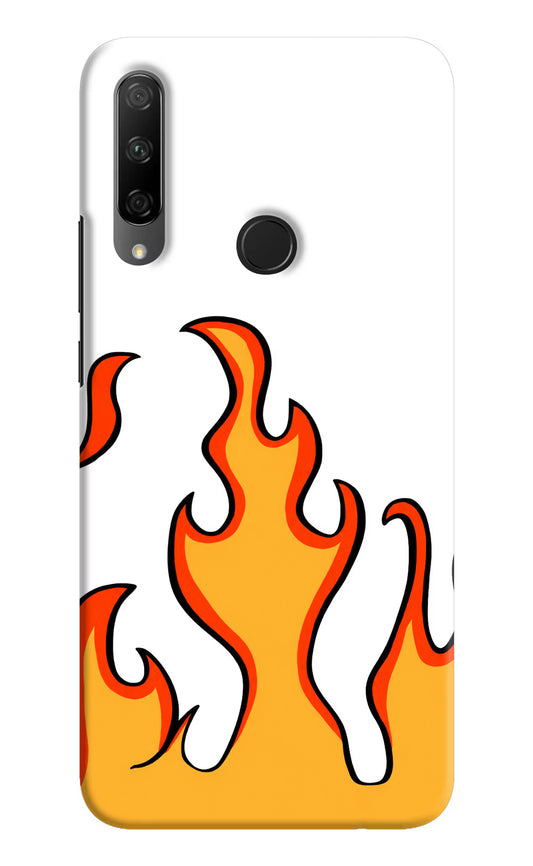 Fired Up – White Honor 9X Hard Case Back Cover by Casekaro