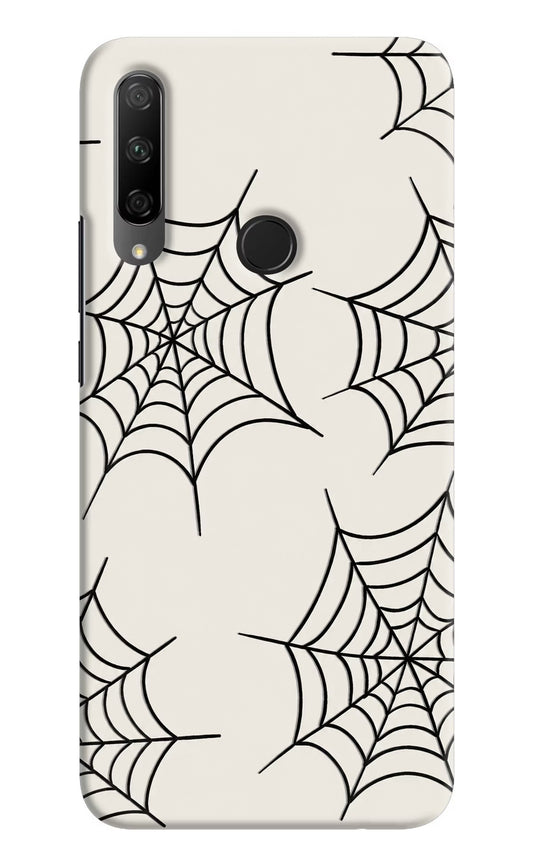 Spider Web Honor 9X Hard Case Back Cover by Casekaro