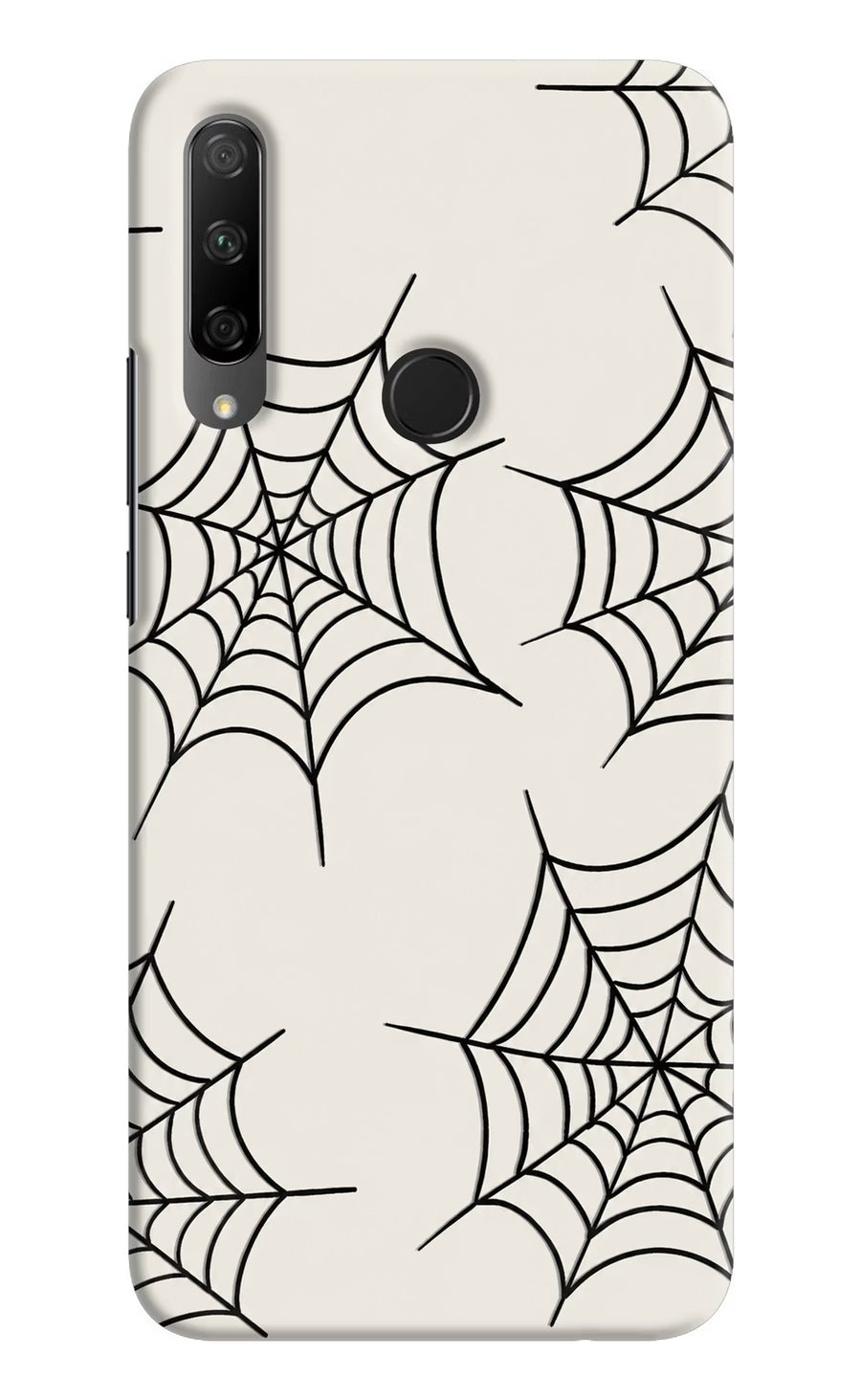 Spider Web Honor 9X Back Cover, Hard case