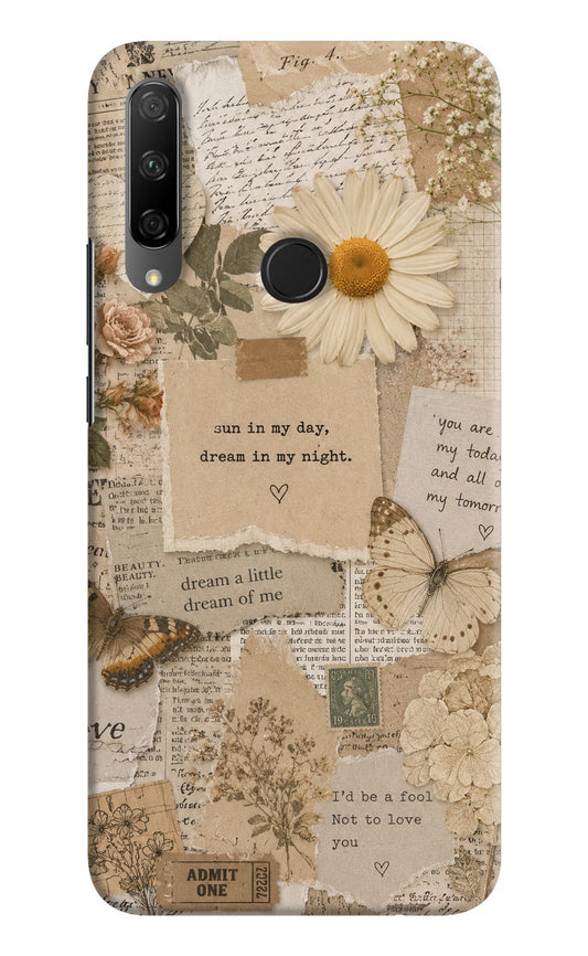 Vintage case Honor 9X Back Cover