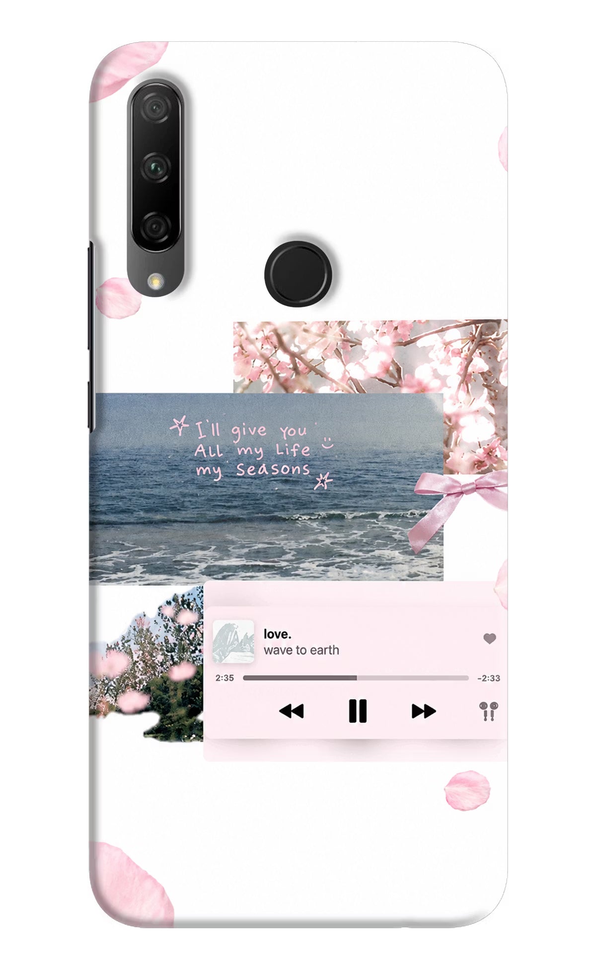 Wave to earth Honor 9X Back Cover