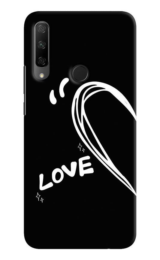 Love Line Honor 9X Hard Case Back Cover by Casekaro