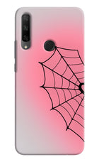 Pink Web Honor 9X Hard Case Back Cover by Casekaro