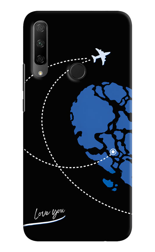 Love Orbit Honor 9X Hard Case Back Cover by Casekaro