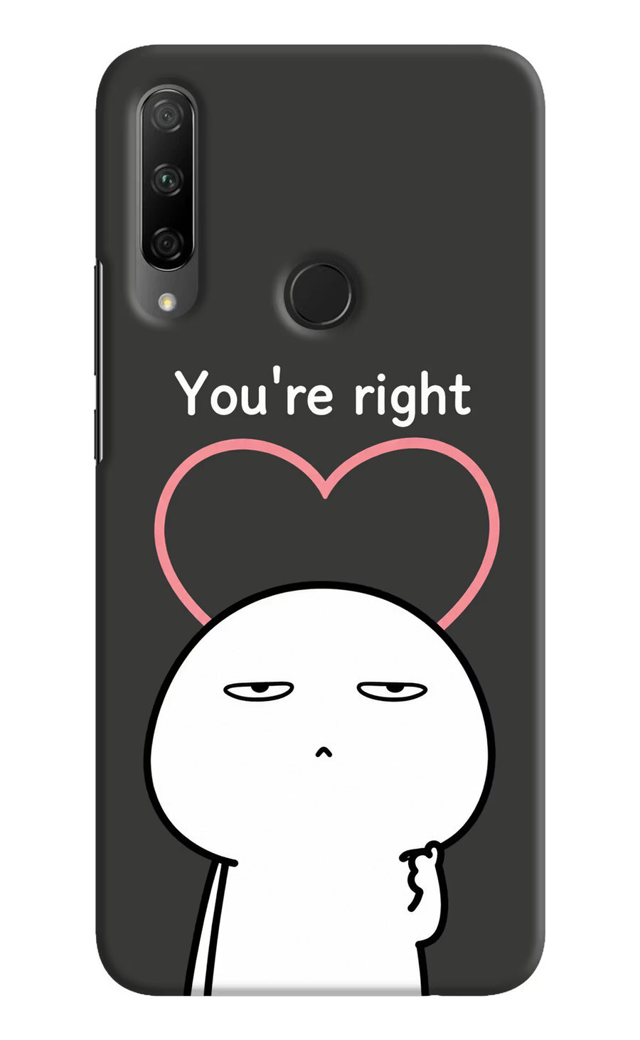 You're Right Honor 9X Back Cover, Hard case