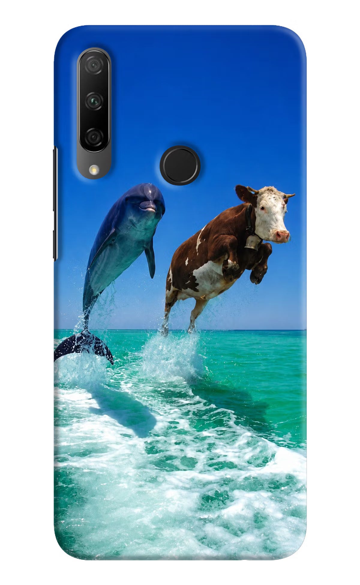 Dolphin vs Cow Honor 9X Back Cover