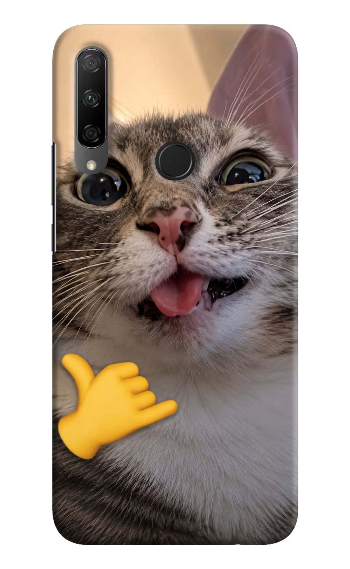 Silly Cat Call Honor 9X Back Cover