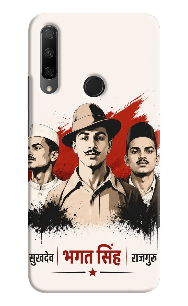 Bhagat Singh Trio Honor 9X Hard Case Back Cover by Casekaro