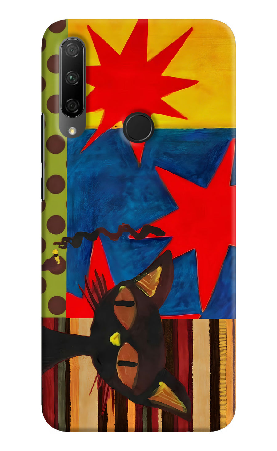 Pop Cat Honor 9X Back Cover, Hard case