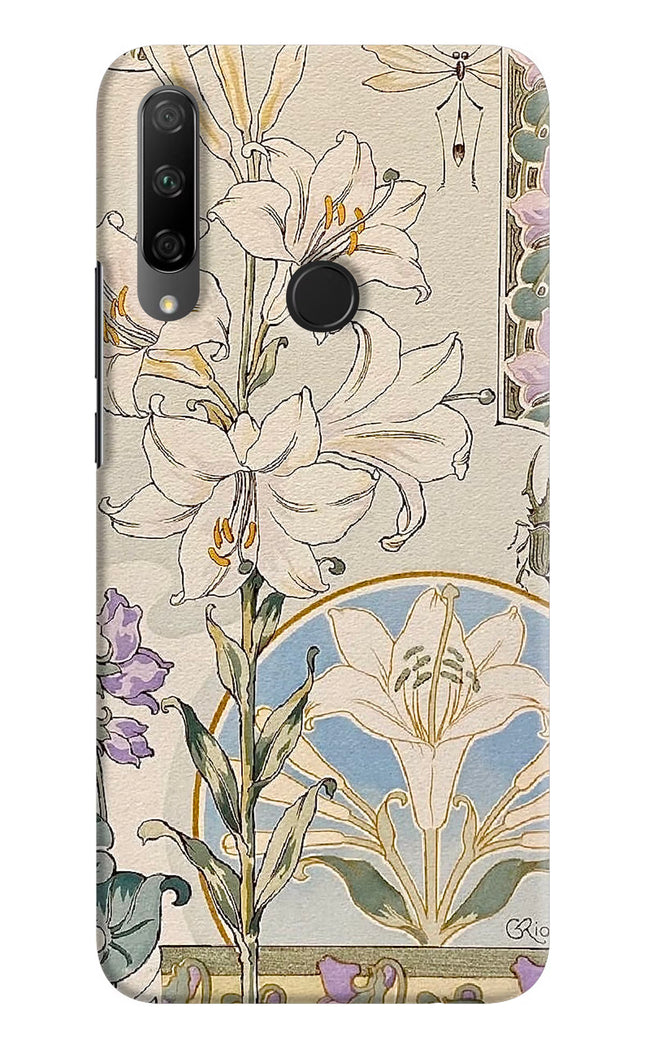 White Lily Honor 9X Hard Case Back Cover by Casekaro