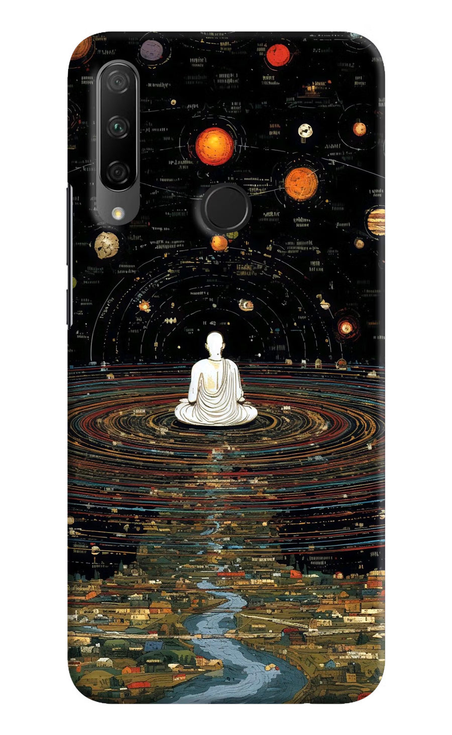 Space Monk Honor 9X Back Cover, Hard case