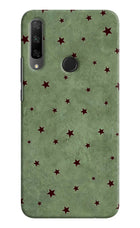 Green Stars Honor 9X Back Cover
