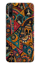 Folk Print Honor 9X Back Cover