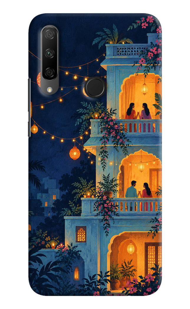 Balcony Glow Honor 9X Hard Case Back Cover by Casekaro