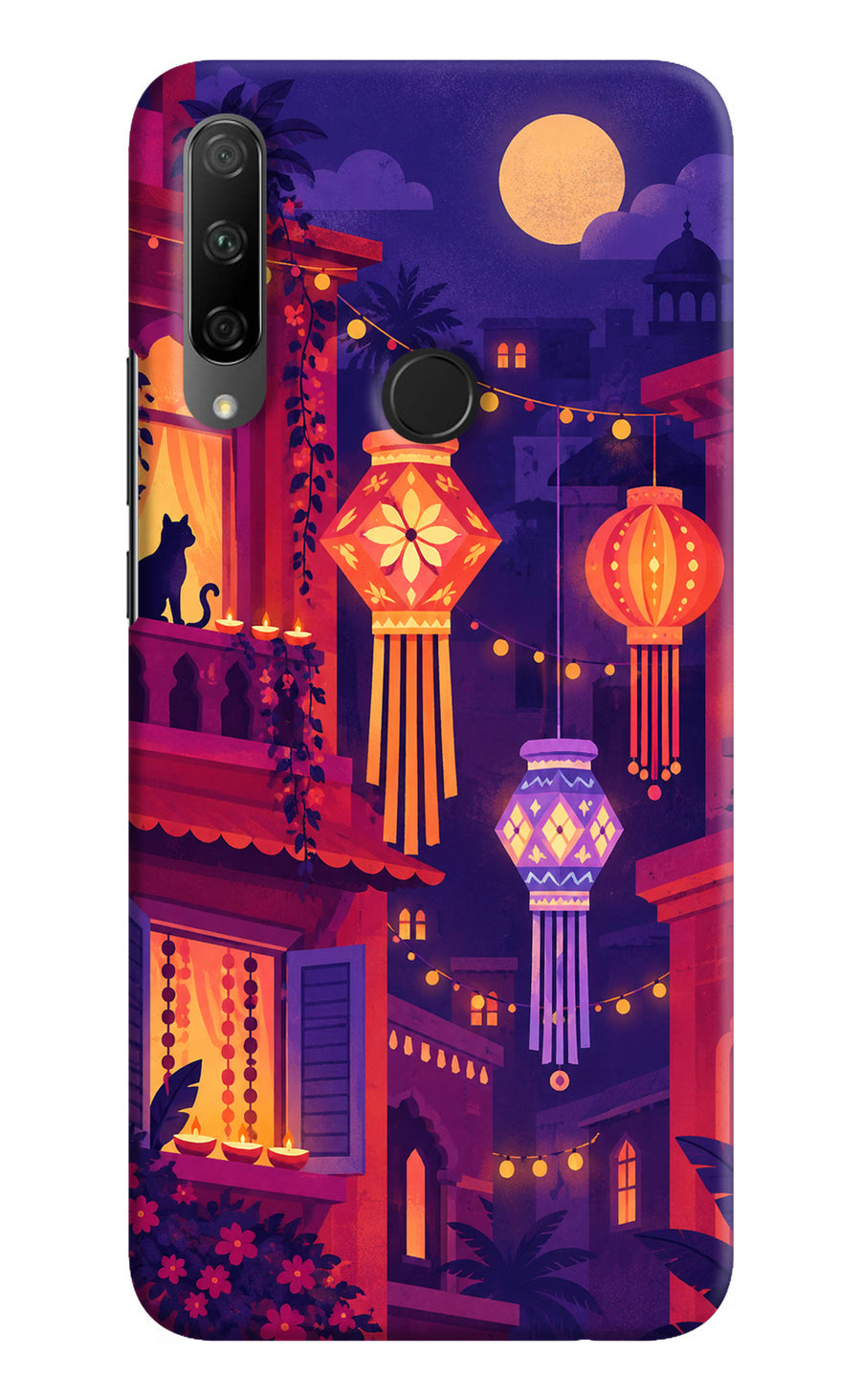 Lantern Lane Honor 9X Back Cover, Hard case
