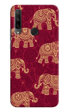 Maroon Elephant Honor 9X Hard Case Back Cover by Casekaro