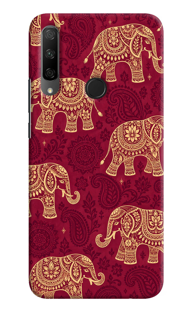 Maroon Elephant Honor 9X Hard Case Back Cover by Casekaro
