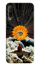 Cosmic Flower Honor 9X Hard Case Back Cover by Casekaro