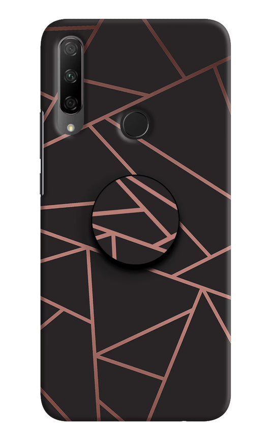 Geometric Pattern Honor 9X Pop Case by Casekaro