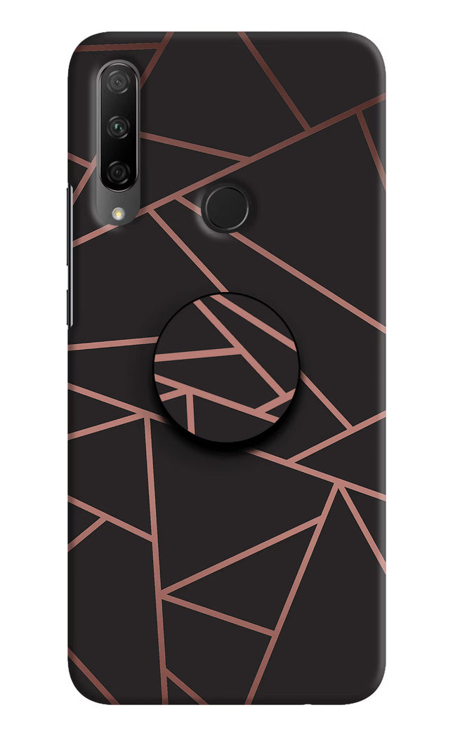 Geometric Pattern Honor 9X Pop Case by Casekaro