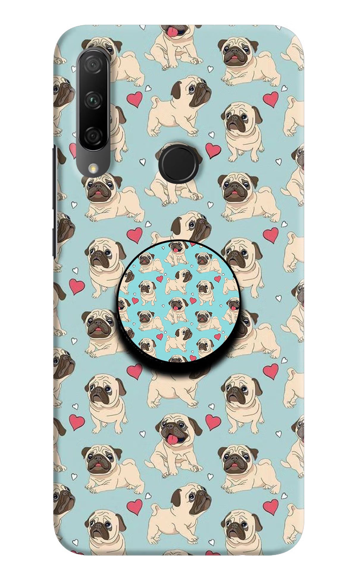 Pug Dog Honor 9X Pop Case by Casekaro