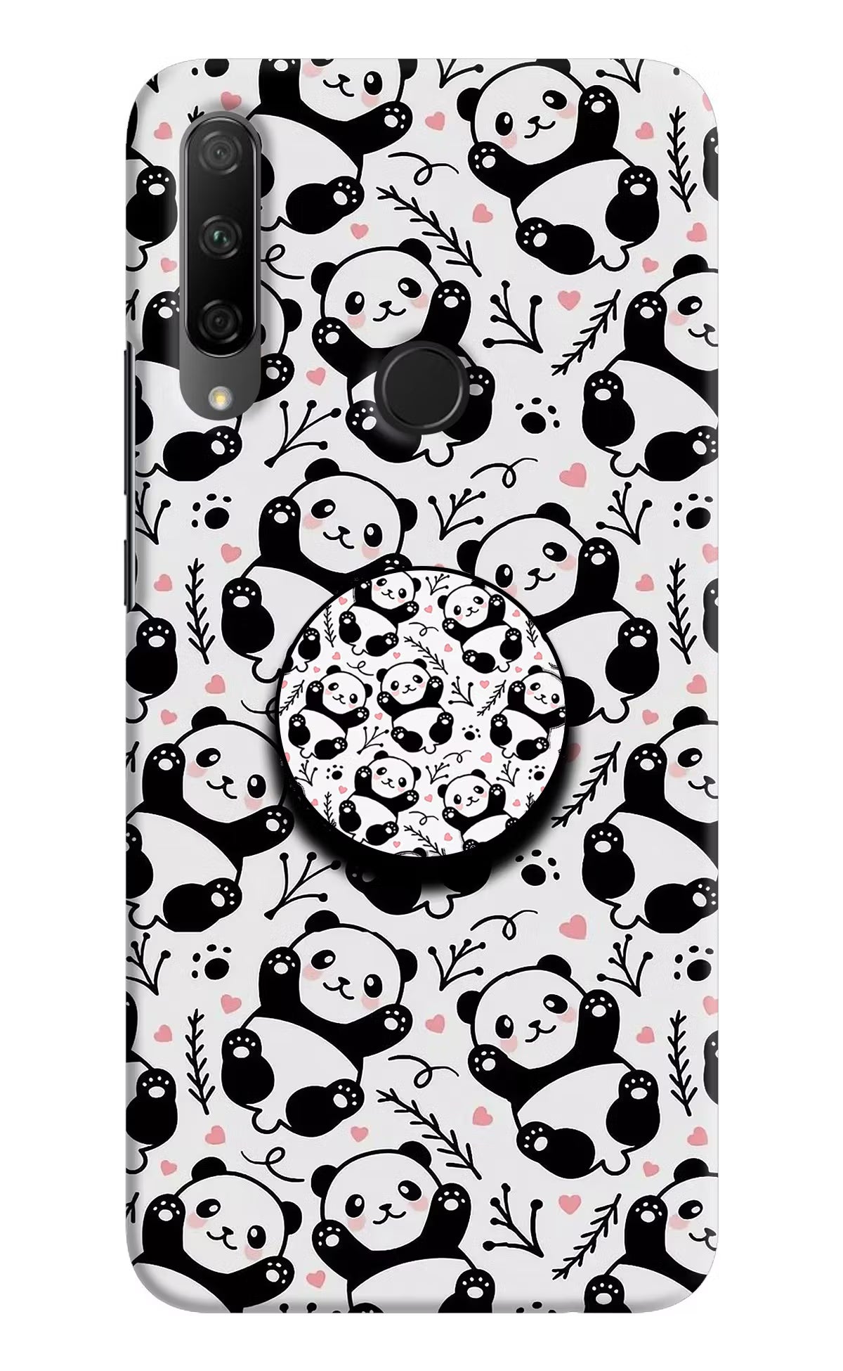Cute Panda Honor 9X Pop Case by Casekaro
