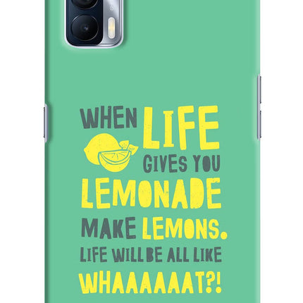 Quote Realme X7 Hard Case Back Cover by Casekaro