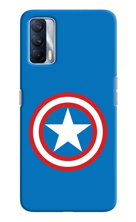 Captain America Logo Realme X7 Hard Case Back Cover by Casekaro