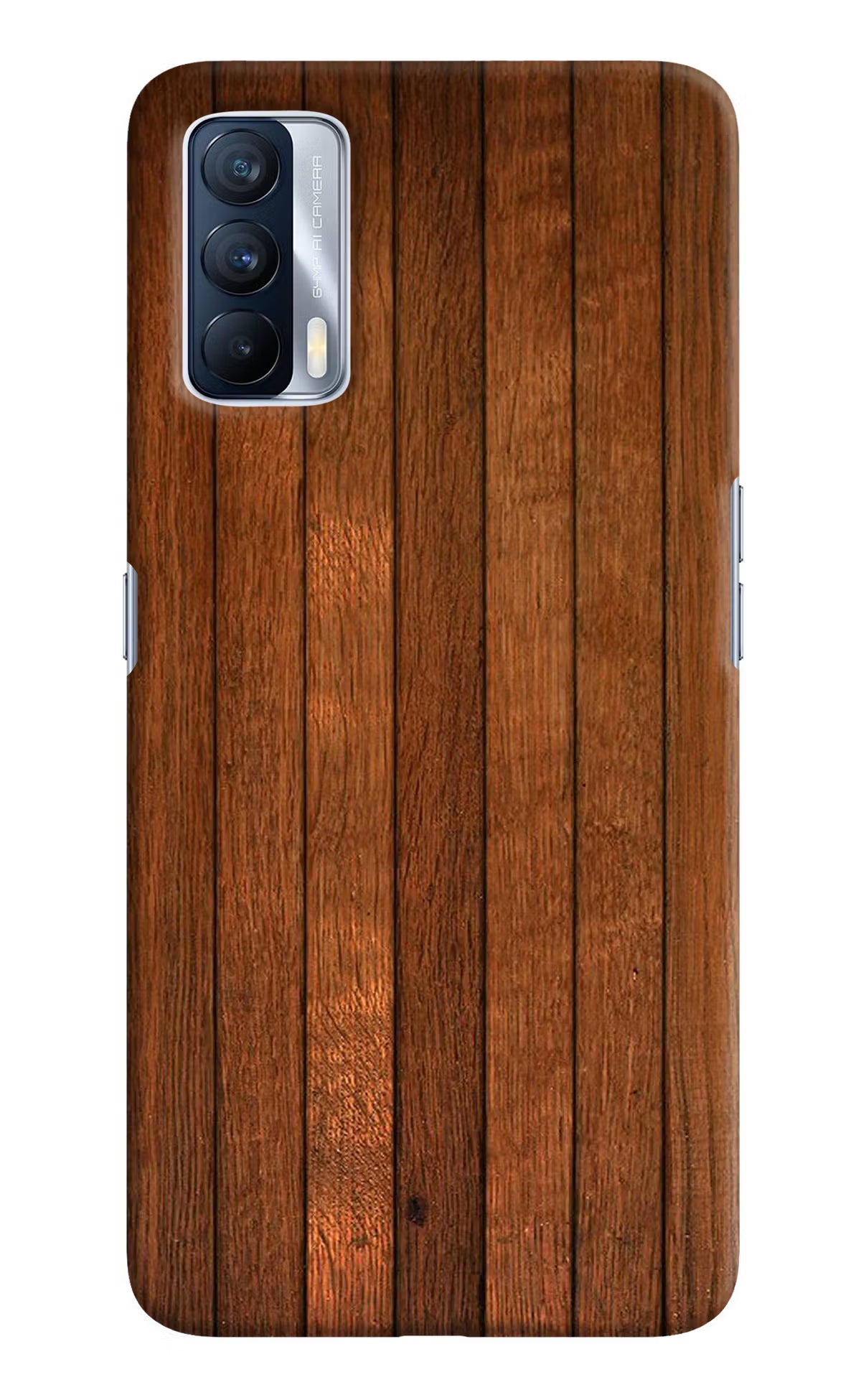 Wooden Artwork Bands Realme X7 Hard Case Back Cover by Casekaro